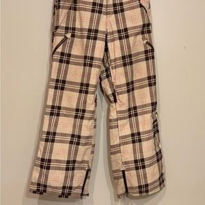 Burton Vintage Plaid Women’s Snowboard Pants